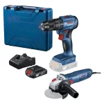 Atornillador Gsb 18v-50 1bat 2ah + Amoladora Angular Gws 700