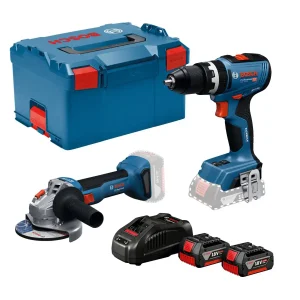 Amoladora Gws18v+ Taladro Gsb 18v-65+ Kit 18v+ L-boxx 238