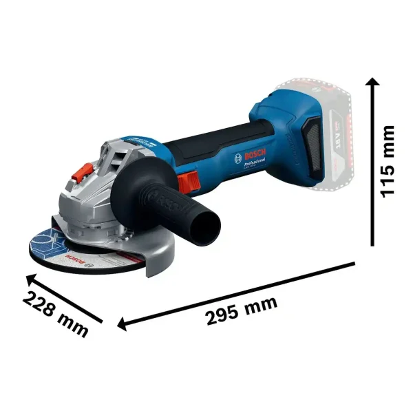 Amoladora Gws18v+ Taladro Gsb 18v-65+ Kit 18v+ L-boxx 238 - Imagen 4